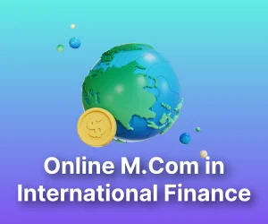 Online M.Com in International Finance